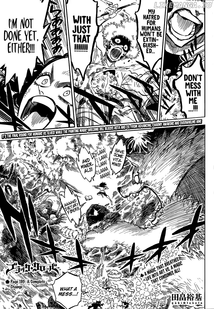 Black Clover chapter 195 image 01